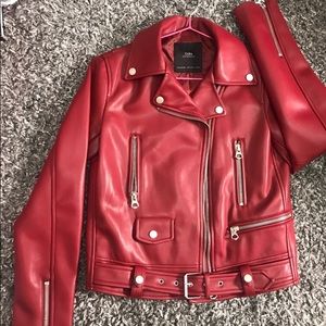 Leather jacket from Zara
